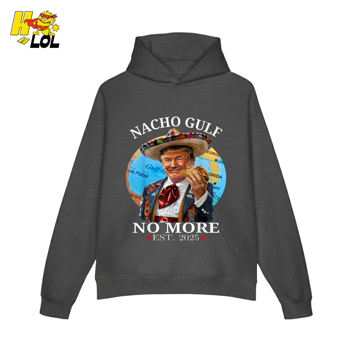 Nacho Gulf No More Shirt Funny Taco Sombrero Graphic Shirt - HQLOL