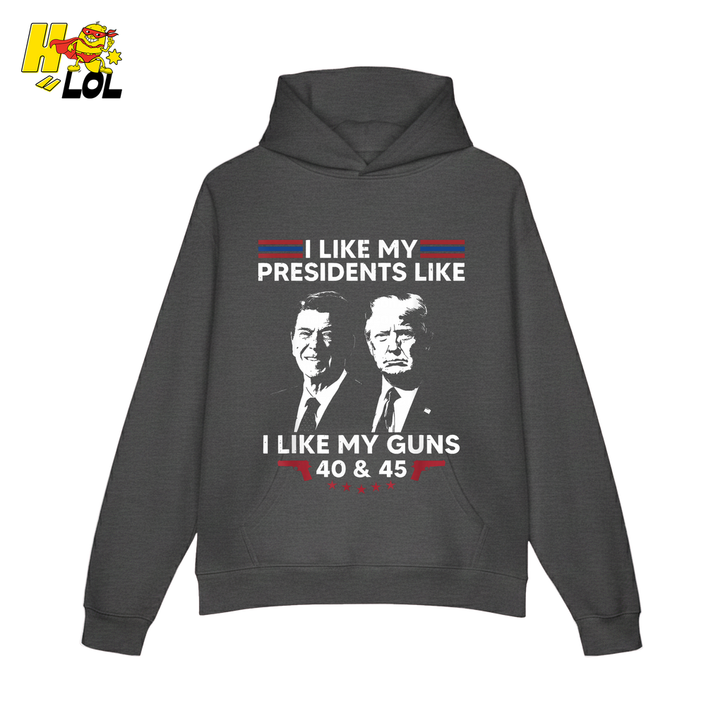 40 45 Presidents Shirt Funny Patriotic Conservative Graphic Shirt - HQLOL