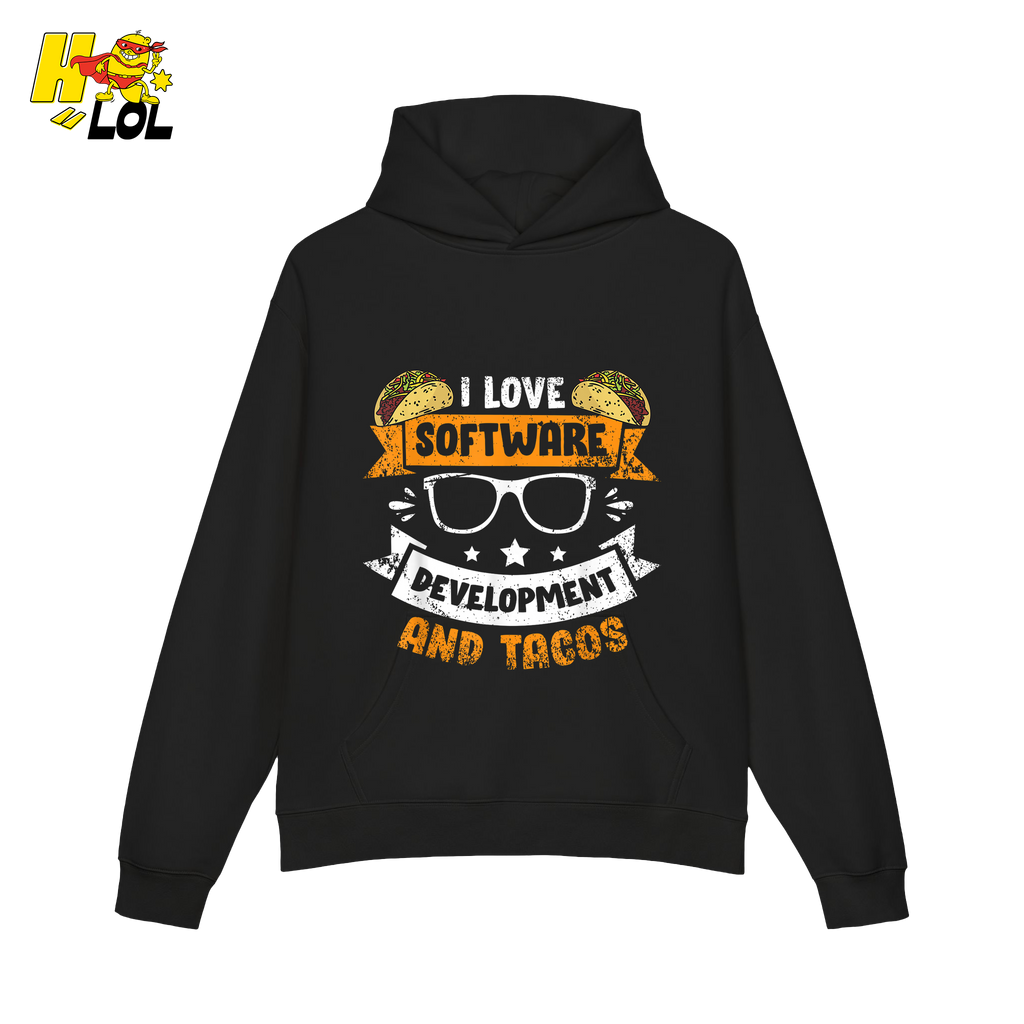Software Development and Tacos Shirt Funny Programmer Taco Shirt - HQLOL