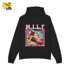 MILF Man I Love Felons Shirt Funny Pink Retro Meme Shirt - HQLOL