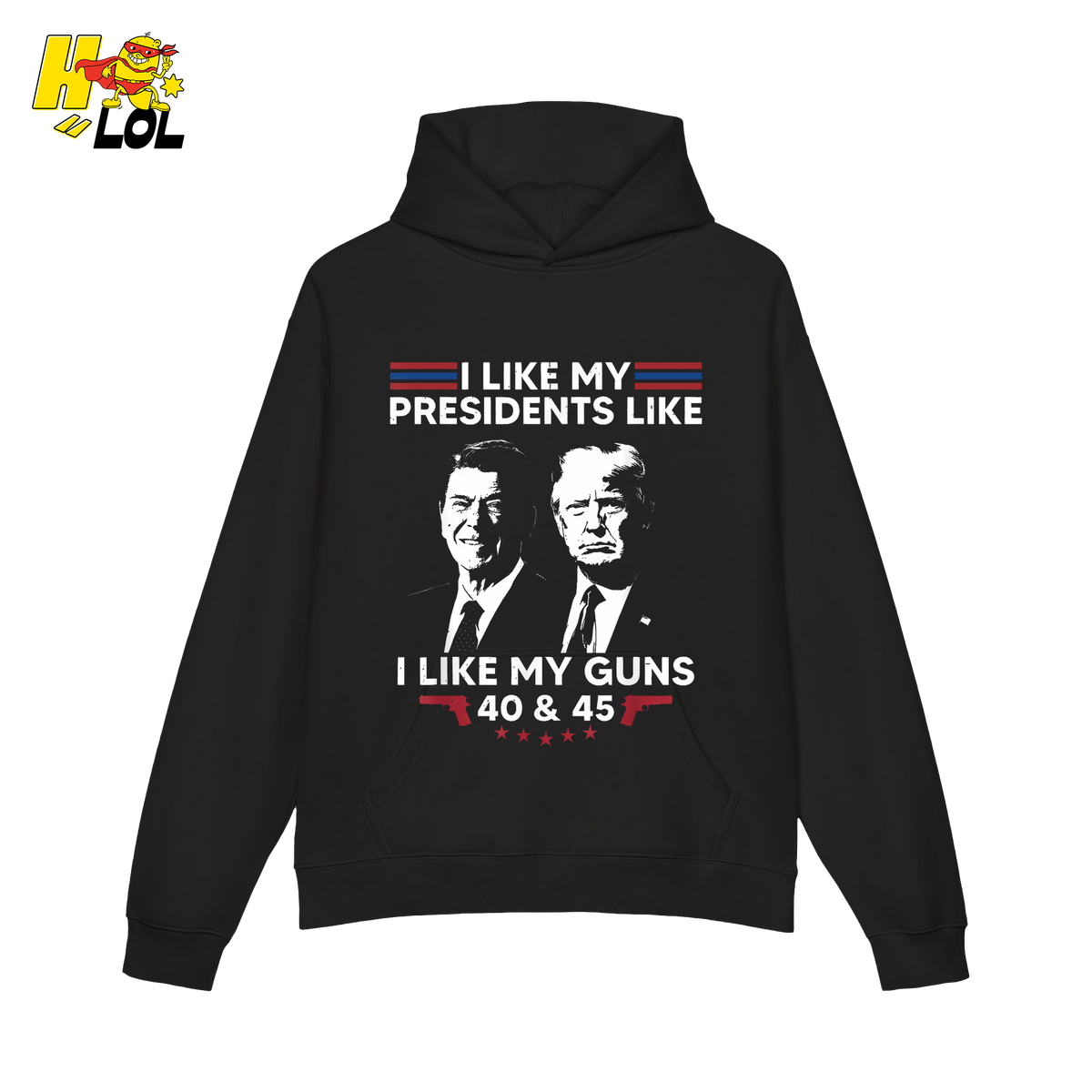 40 45 Presidents Shirt Funny Patriotic Conservative Graphic Shirt - HQLOL