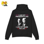 40 45 Presidents Shirt Funny Patriotic Conservative Graphic Shirt - HQLOL