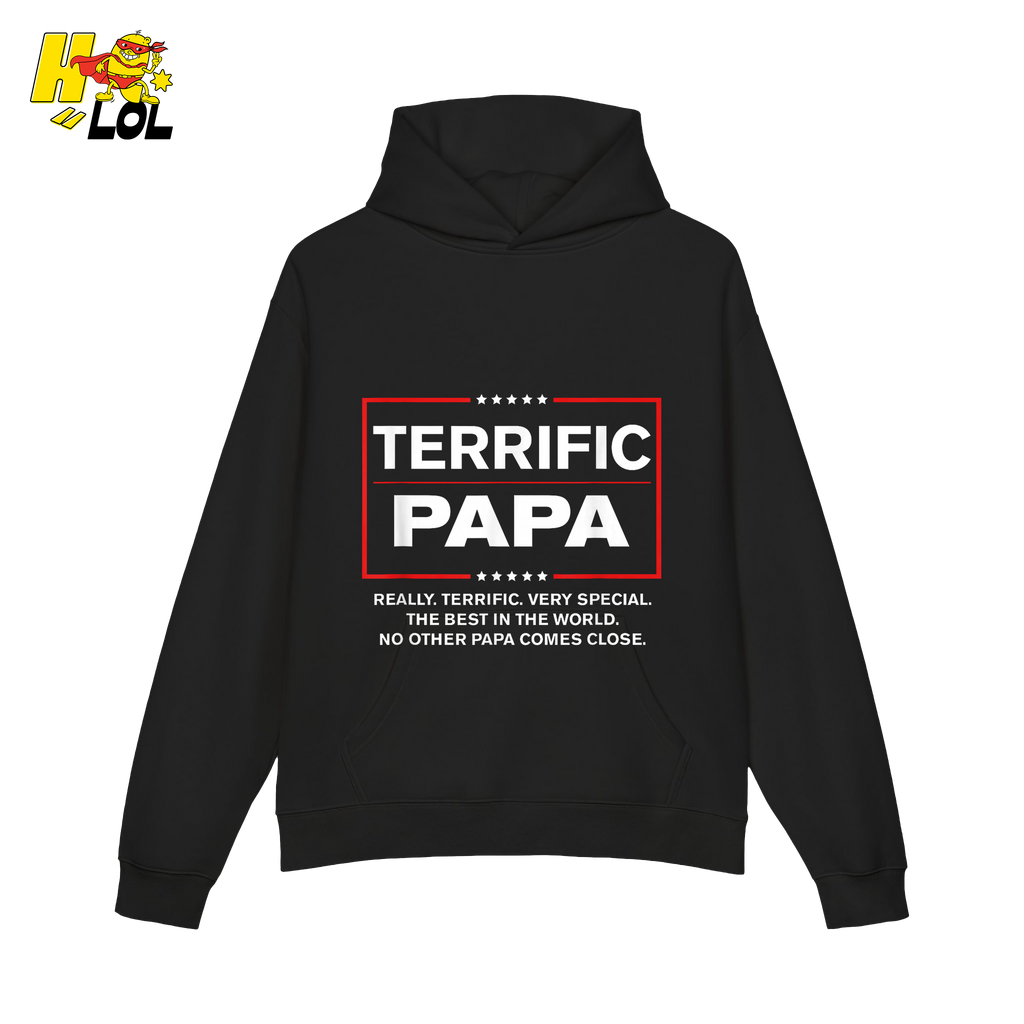 Terrific Papa Trump Style Funny Father's Day Gift Parody Shirt - HQLOL