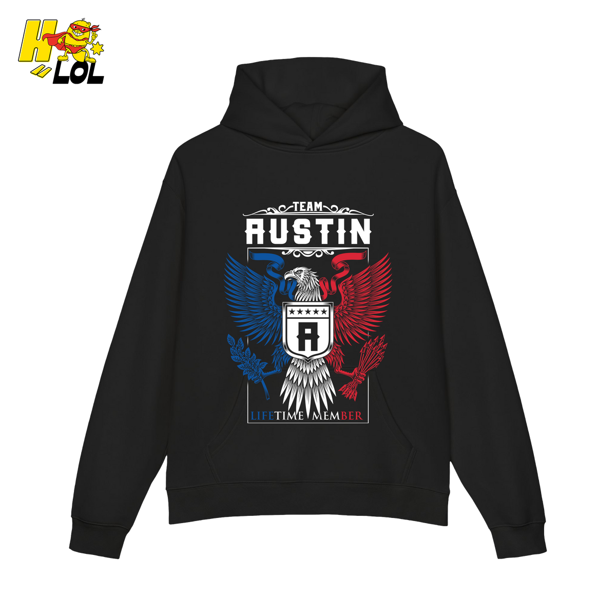 Team Austin Lifetime Member - Family Name - HQ LOL