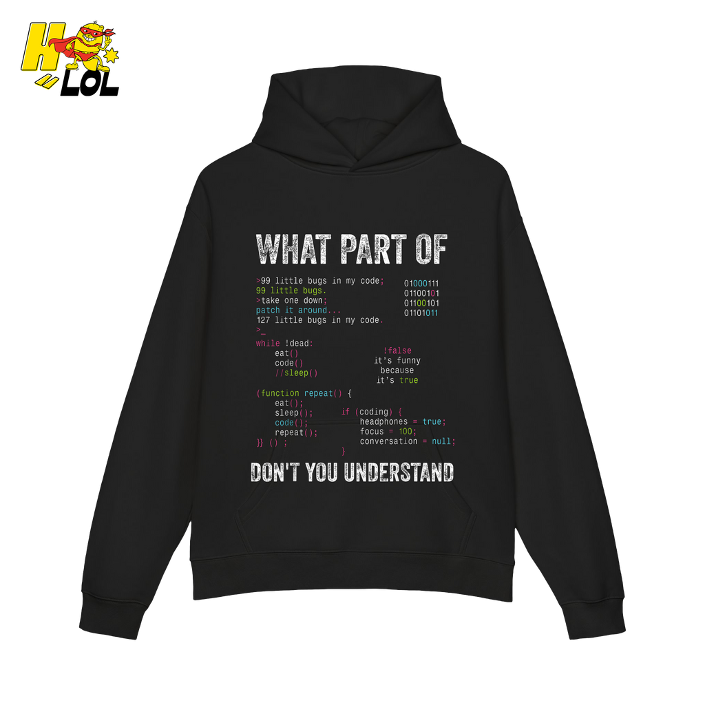 What Part of Don’t You Understand Shirt Funny Coding Programmer - HQLOL