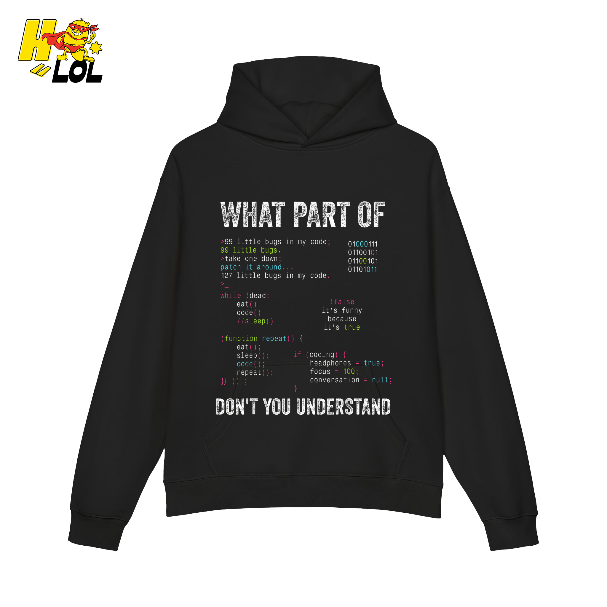 What Part of Don’t You Understand Shirt Funny Coding Programmer - HQLOL
