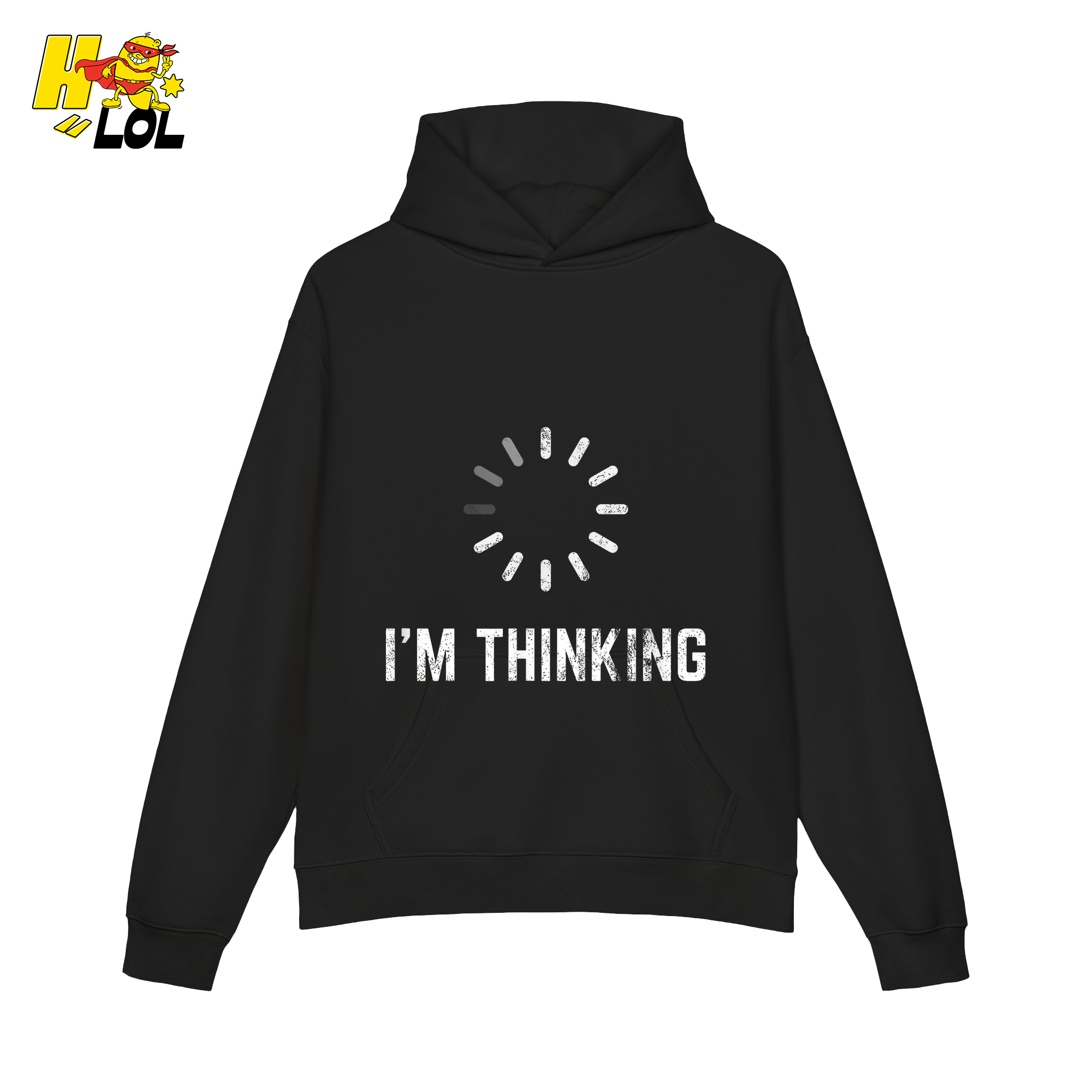 I’m Thinking Shirt Funny Loading Spinner Meme Shirt - HQLOL