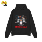 Daddy’s Home Shirt Patriotic Fireworks Political Graphic Shirt - HQLOL