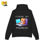 Coding In Progress Shirt Funny Programmer Sleepy Dog Shirt - HQLOL