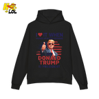 I Love It When I Wake Up Trump Is President Shirt Patriotic Shirt - HQLOL