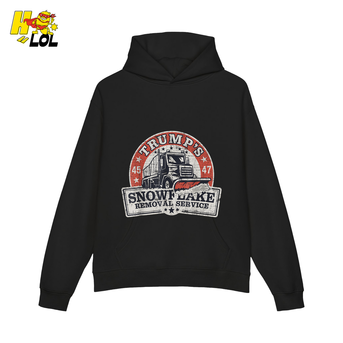 Trump 45/47 Snowflake Removal Service Anti-Liberal Satire Shirt - HQLOL