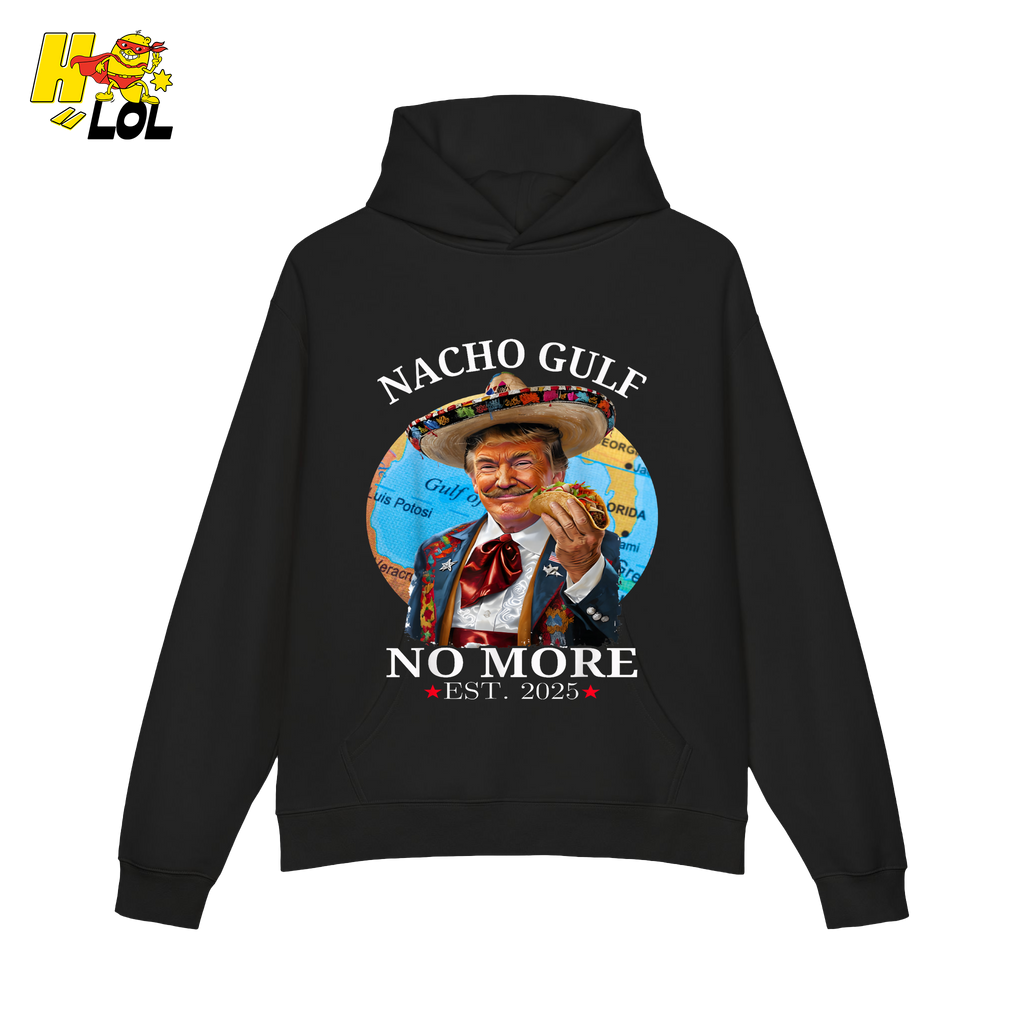 Nacho Gulf No More Shirt Funny Taco Sombrero Graphic Shirt - HQLOL