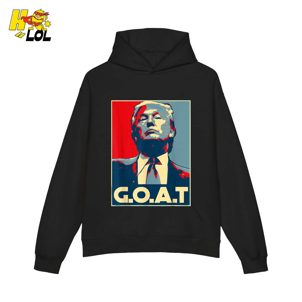 Trump G.O.A.T. Hope Style Iconic Political Tribute Meme Shirt - HQLOL