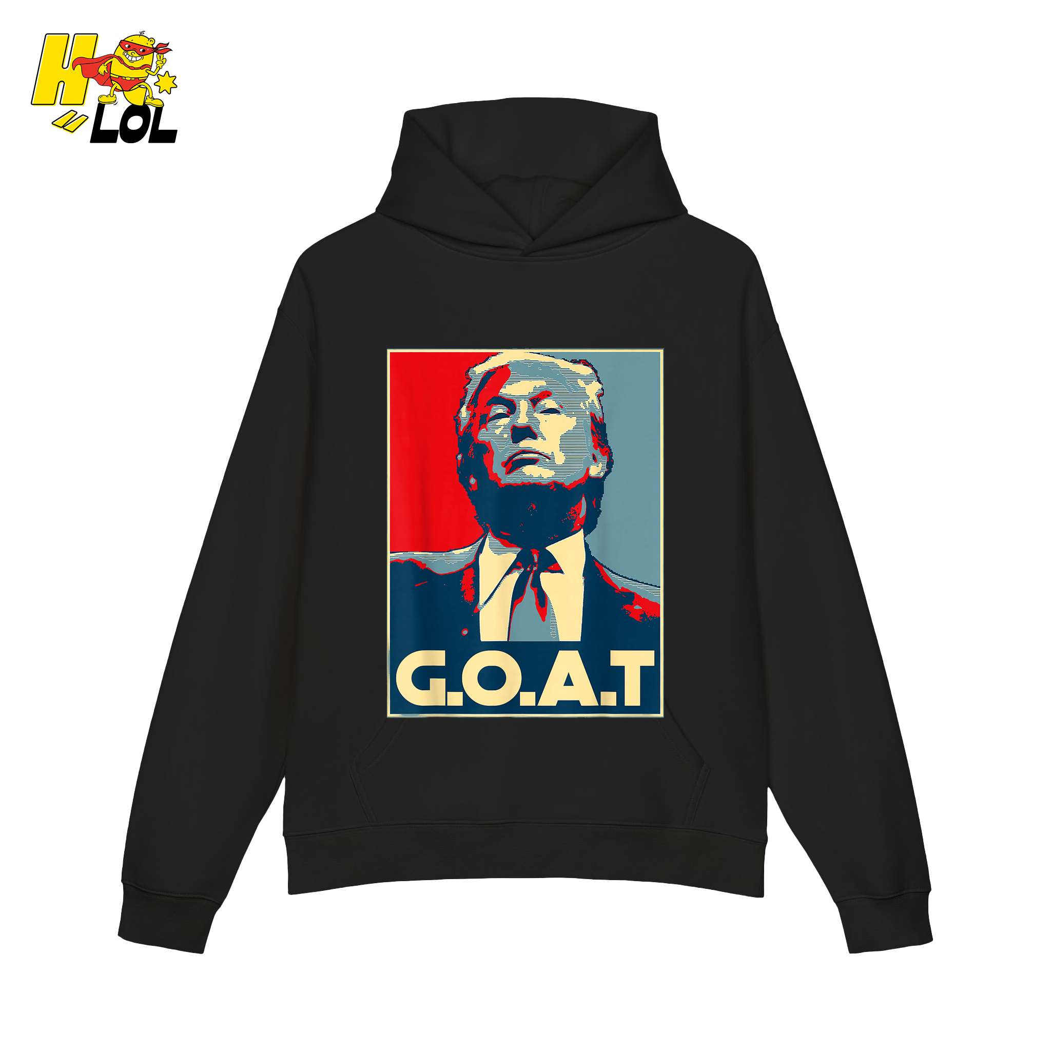 Trump G.O.A.T. Hope Style Iconic Political Tribute Meme Shirt - HQLOL