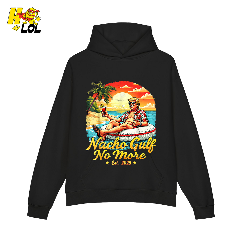 Nacho Gulf No More Shirt Funny Tropical Sunset Beach Graphic - HQLOL