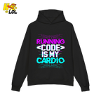 Running Code Is My Cardio Shirt Funny Programmer Neon Shirt - HQLOL