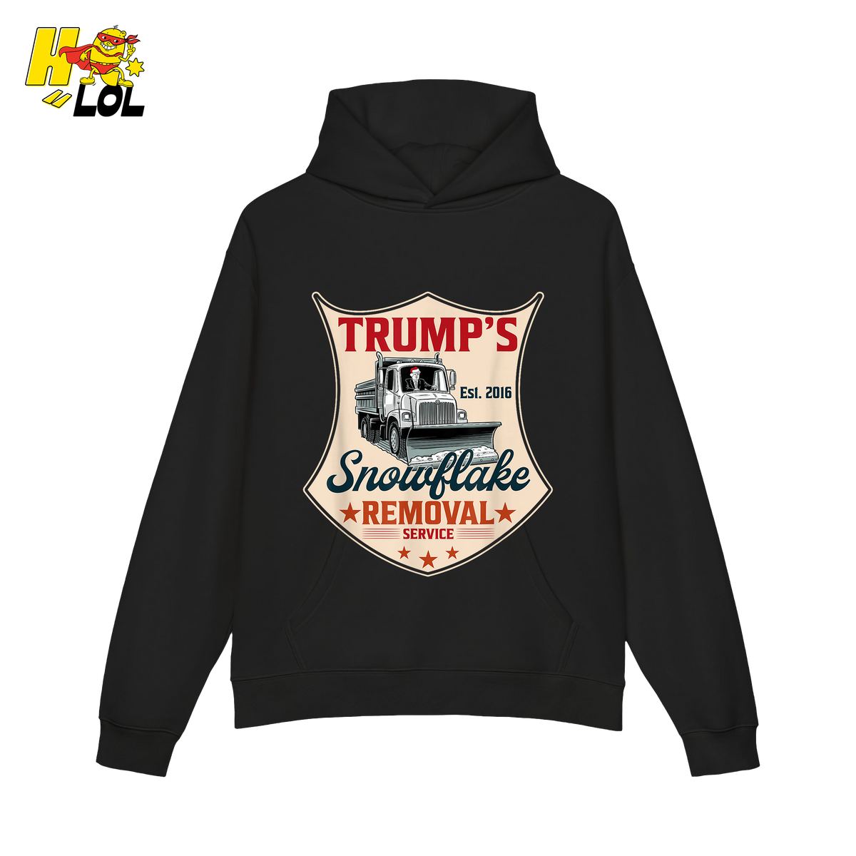 Trump's Snowflake Removal Service Funny Anti-Liberal Satire Shirt - HQLOL