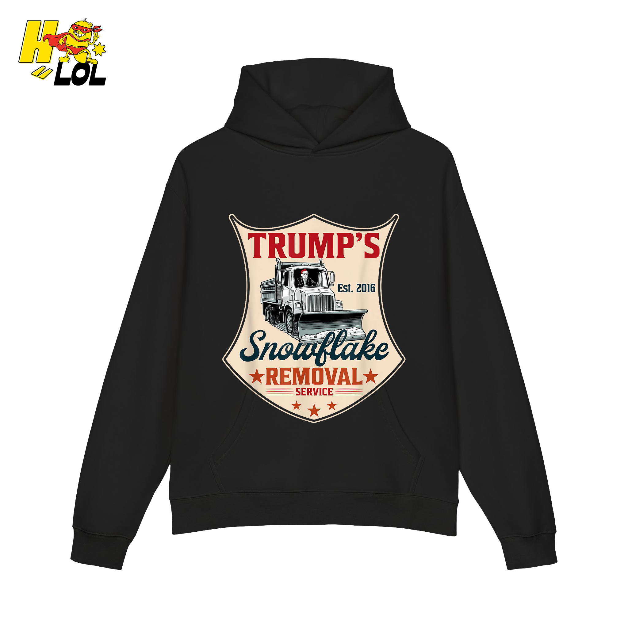 Trump's Snowflake Removal Service Funny Anti-Liberal Satire Shirt - HQLOL