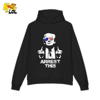 Trump Middle Finger Arrest This Edgy Political Anti-Woke Shirt - HQLOL