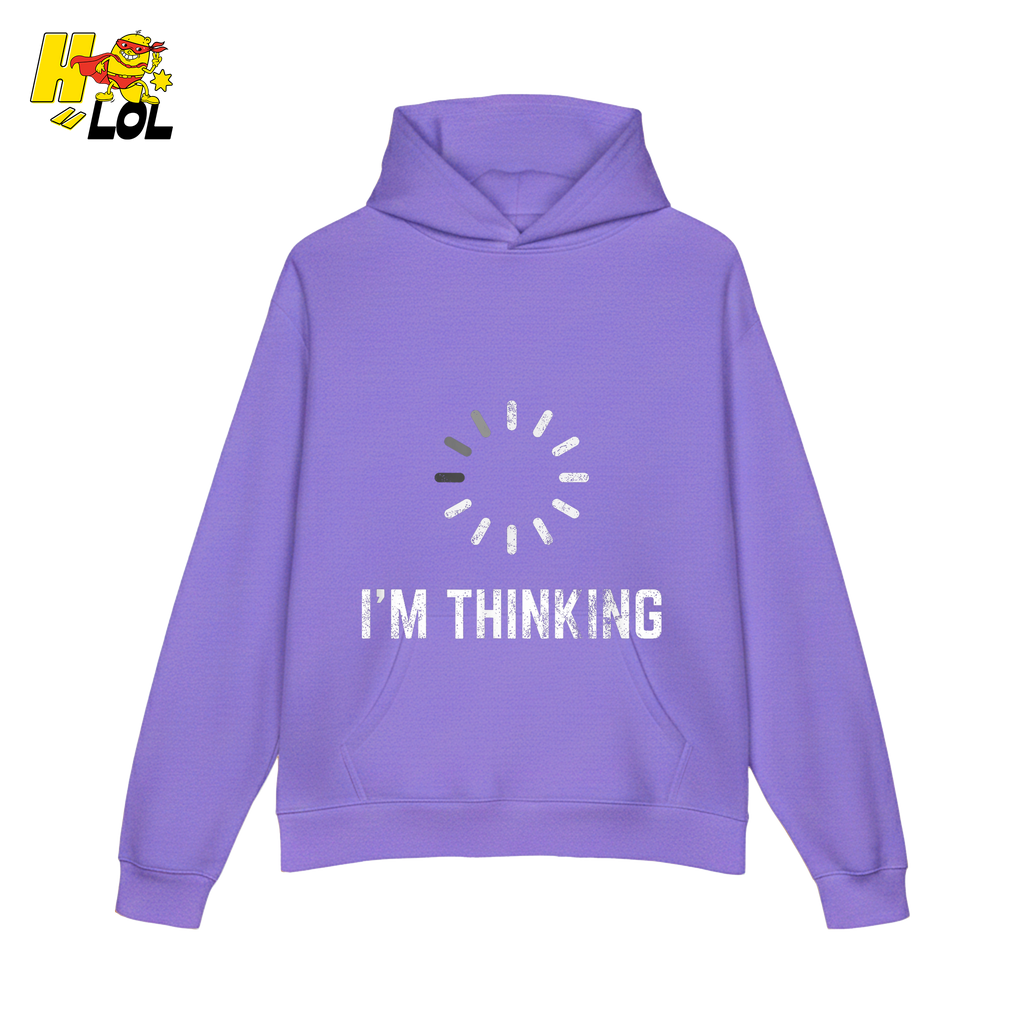 I’m Thinking Shirt Funny Loading Spinner Meme Shirt - HQLOL