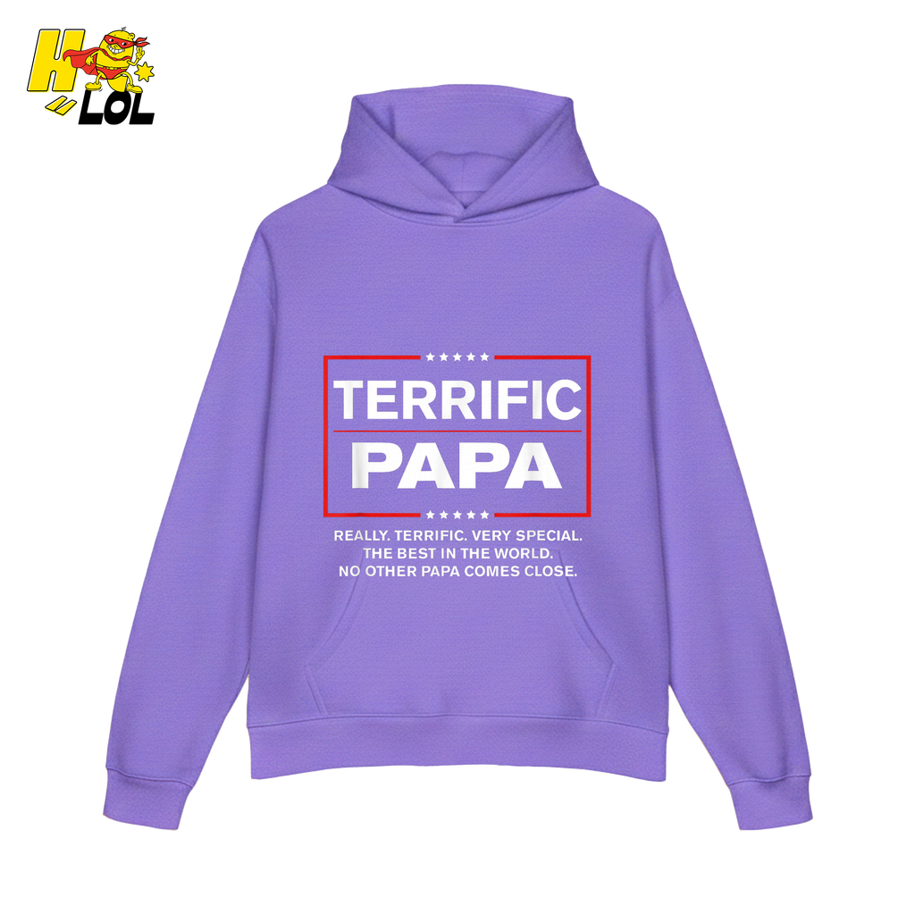 Terrific Papa Trump Style Funny Father's Day Gift Parody Shirt - HQLOL