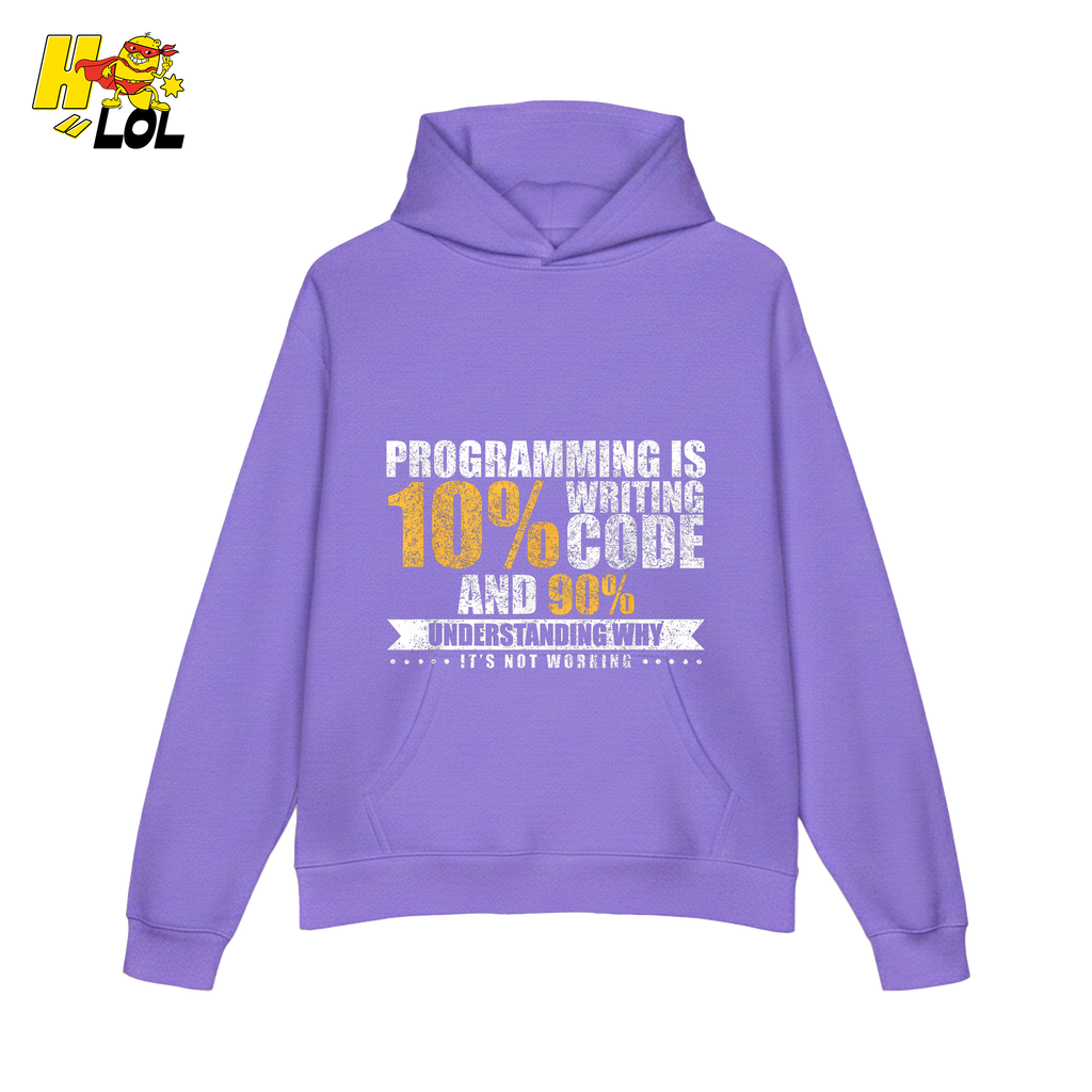 Programming 10% Code 90% Debugging Shirt - HQLOL