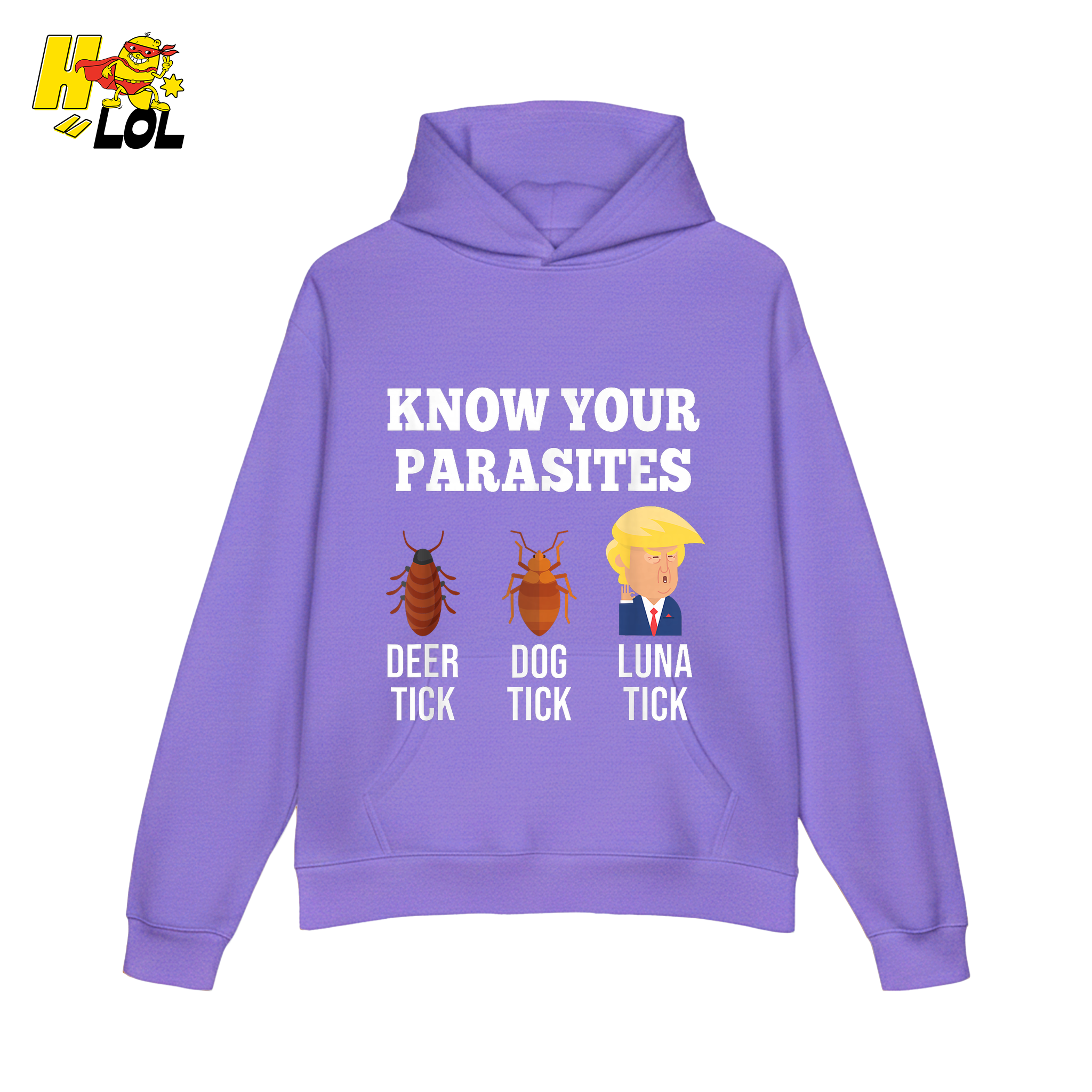 Know Your Parasites Shirt Funny Tick Meme Satire Graphic Shirt - HQLOL