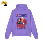I Love It When I Wake Up Trump Is President Shirt Patriotic Shirt - HQLOL