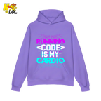 Running Code Is My Cardio Shirt Funny Programmer Neon Shirt - HQLOL