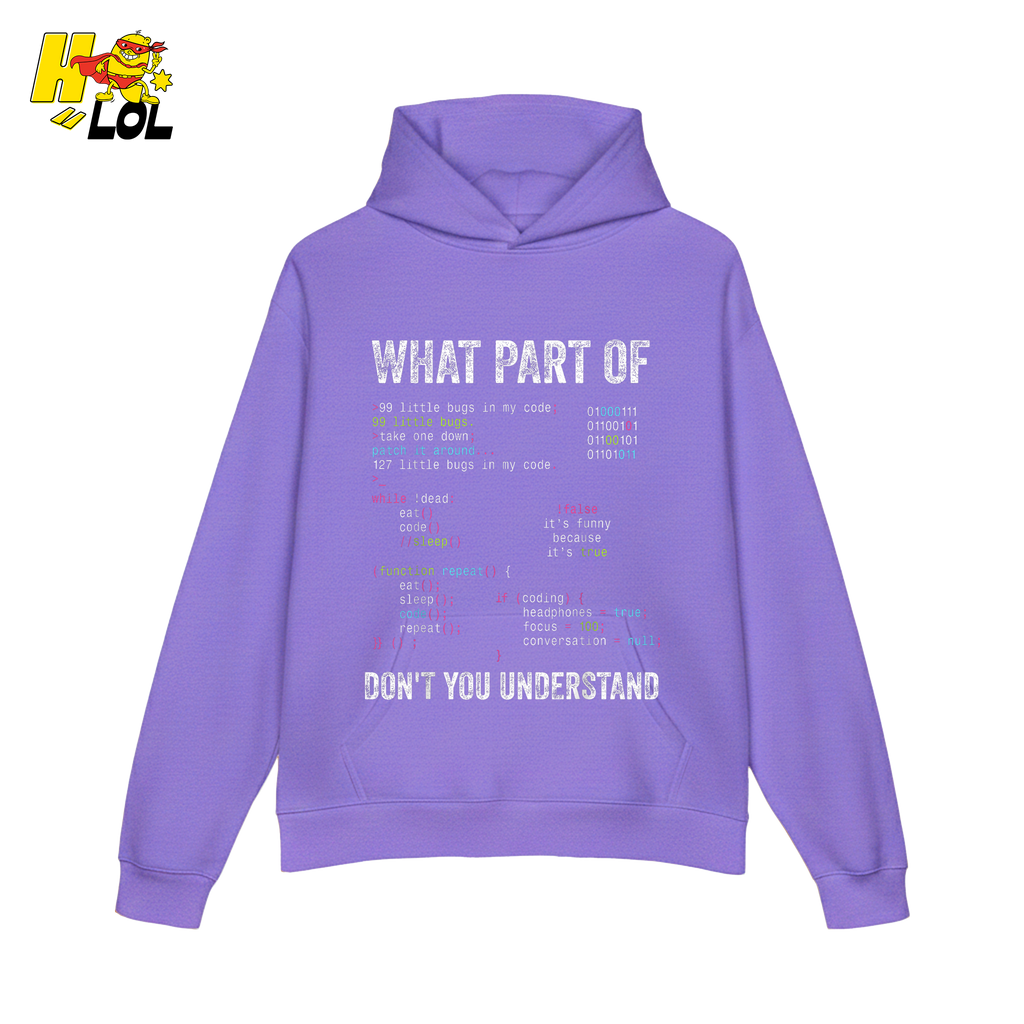 What Part of Don’t You Understand Shirt Funny Coding Programmer - HQLOL