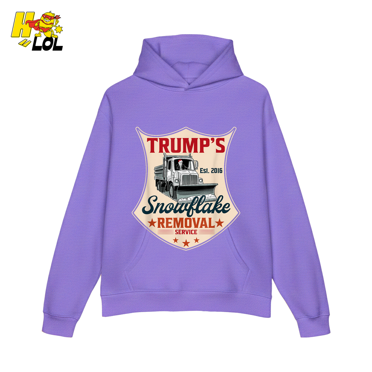 Trump's Snowflake Removal Service Funny Anti-Liberal Satire Shirt - HQLOL