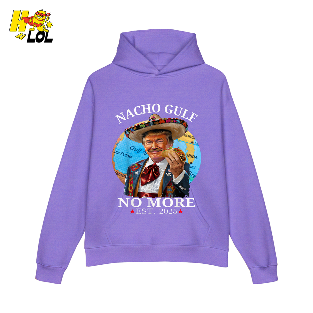 Nacho Gulf No More Shirt Funny Taco Sombrero Graphic Shirt - HQLOL