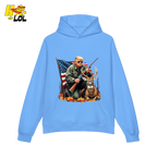 Patriotic Hunting Shirt Hunter Deer American Flag Graphic Shirt - HQLOL