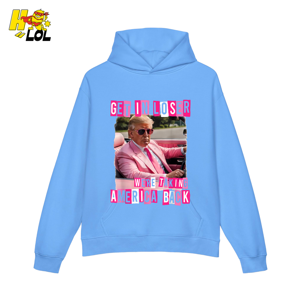 Get In Loser Shirt We’re Taking America Back Political Meme - HQLOL