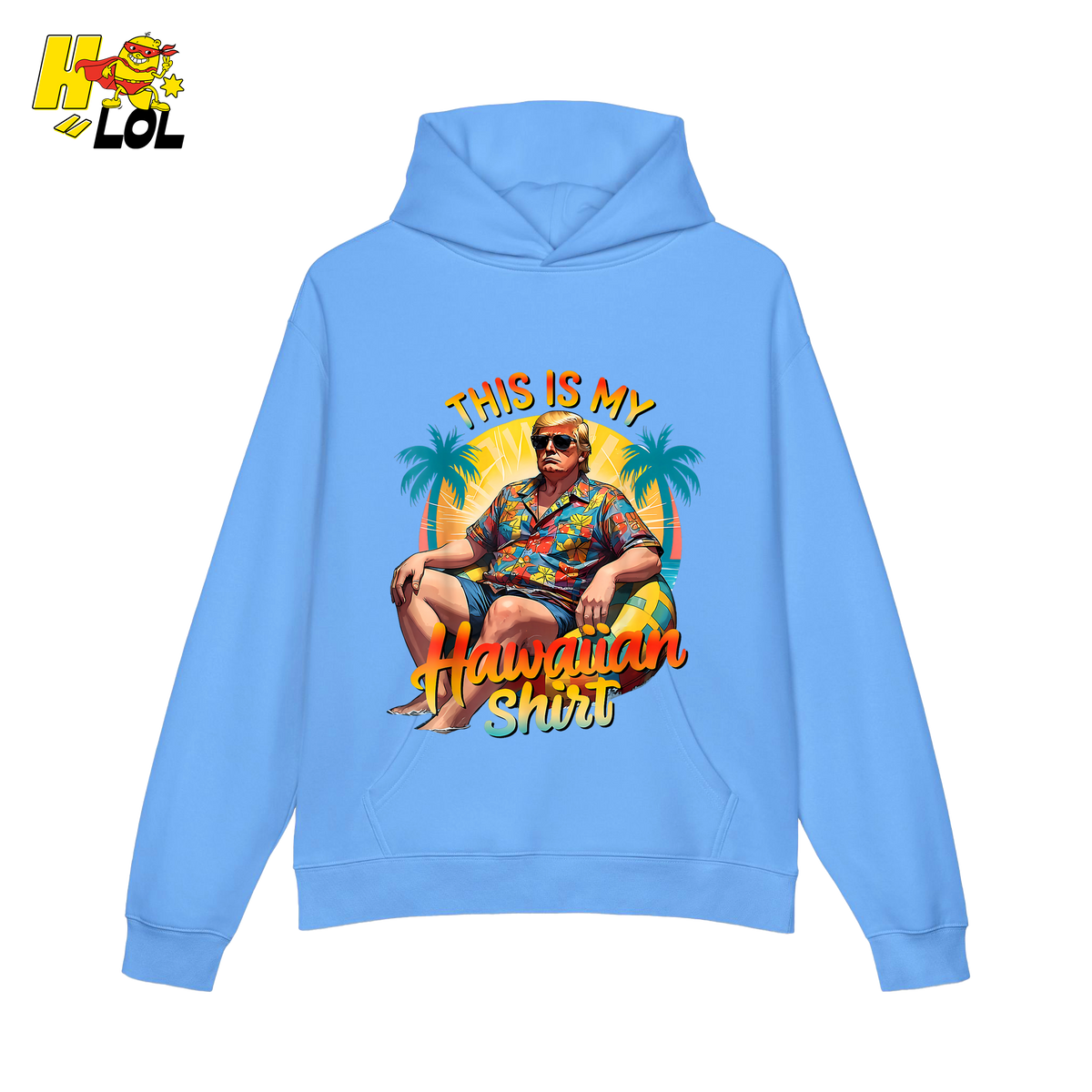 Trump Hawaiian Shirt Funny Summer Vacation Meme Gift Shirt - HQLOL