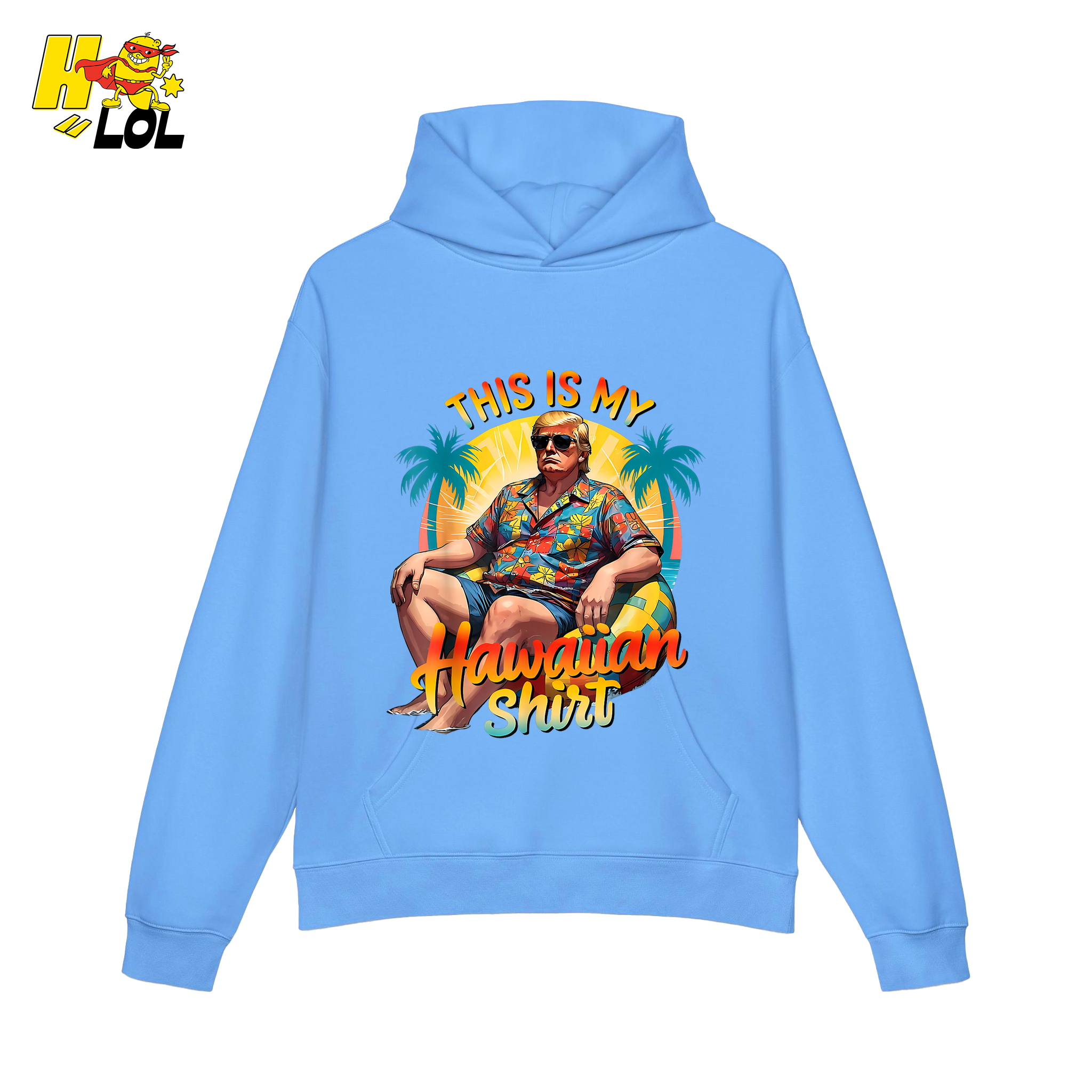 Trump Hawaiian Shirt Funny Summer Vacation Meme Gift Shirt - HQLOL