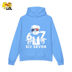 Six Seven Shirt 67 Patriotic Sunglasses Meme Graphic Shirt - HQLOL