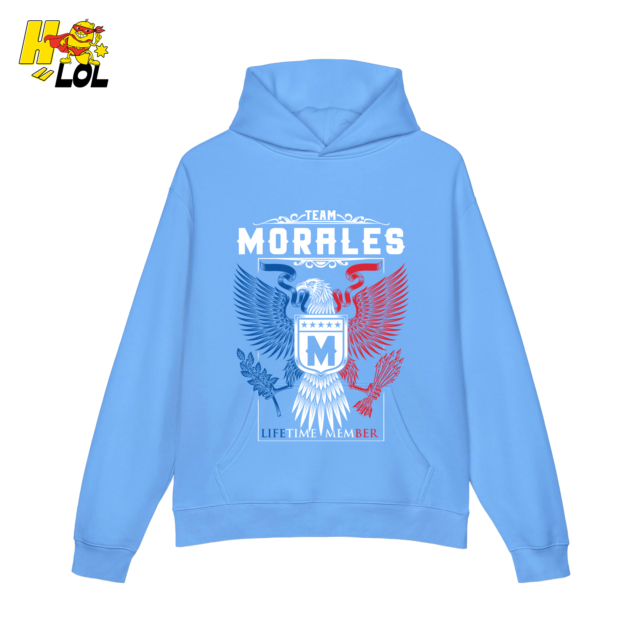 Team Morales Lifetime Member - Family Name - HQ LOL