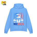 Merica Shirt Funny Patriotic USA Flag Graphic Shirt - HQLOL