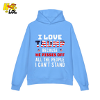 I Love Trump Shirt Funny Patriotic Quote Conservative Shirt - HQLOL