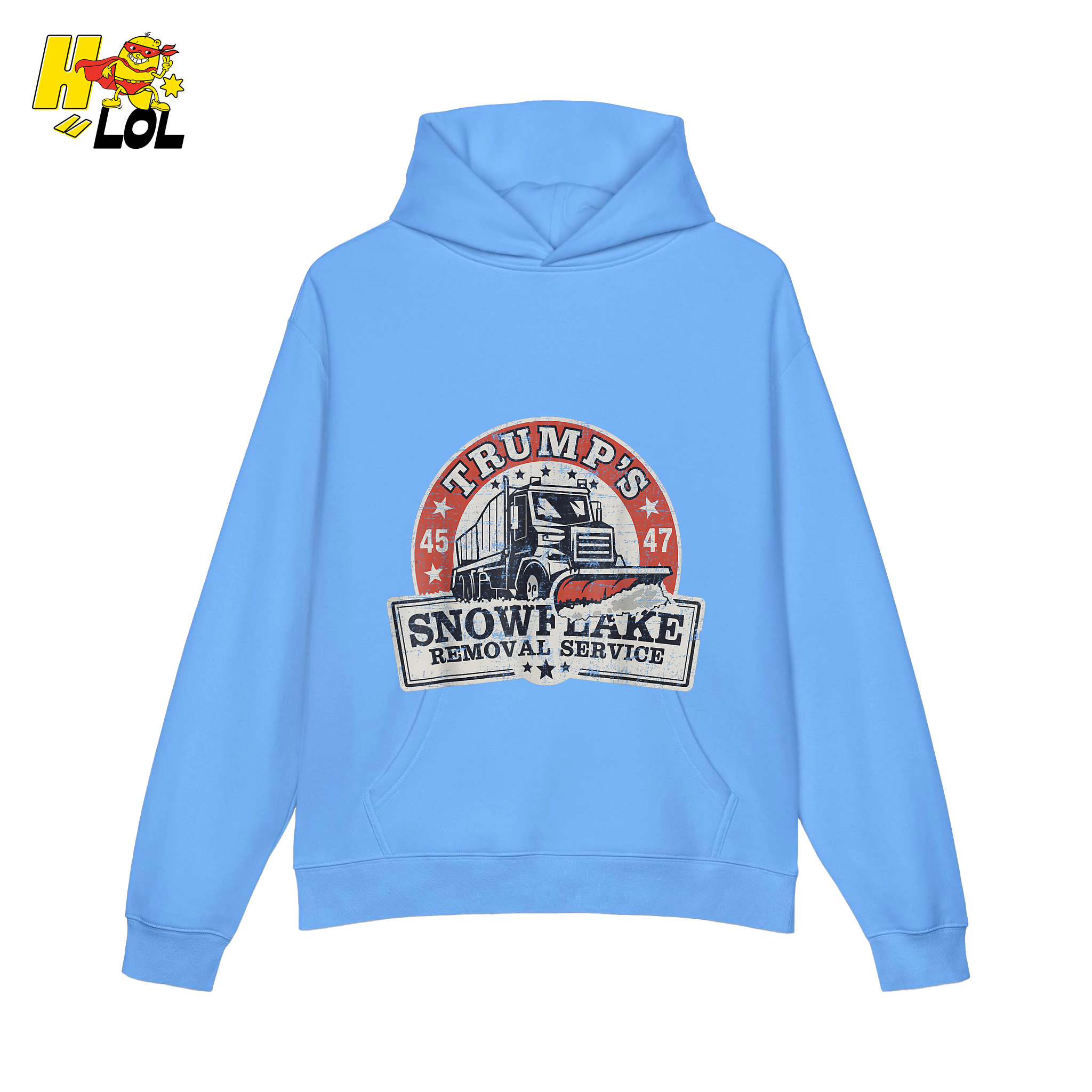 Trump 45/47 Snowflake Removal Service Anti-Liberal Satire Shirt - HQLOL