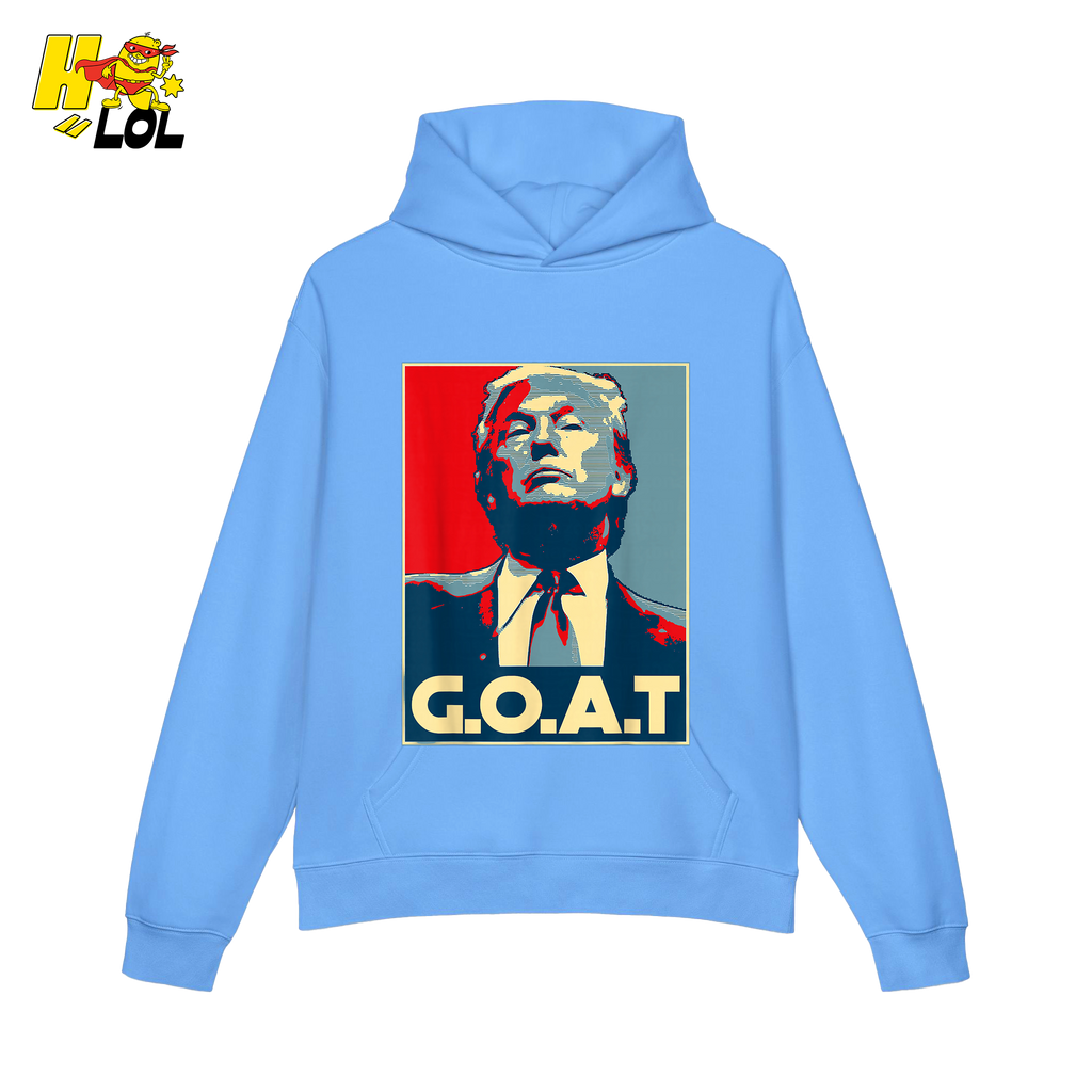 Trump G.O.A.T. Hope Style Iconic Political Tribute Meme Shirt - HQLOL