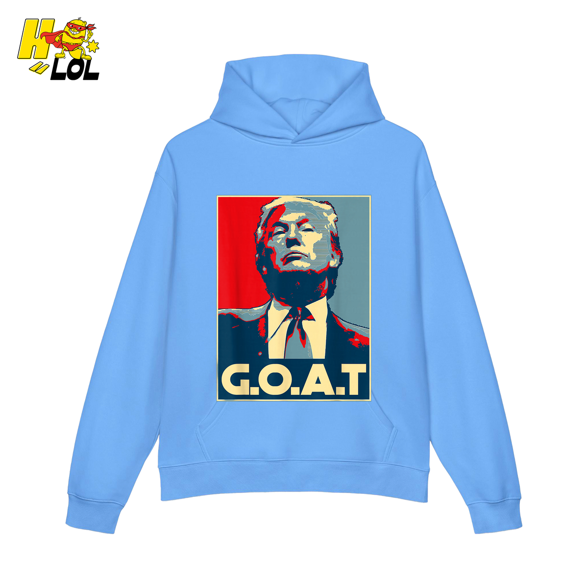 Trump G.O.A.T. Hope Style Iconic Political Tribute Meme Shirt - HQLOL