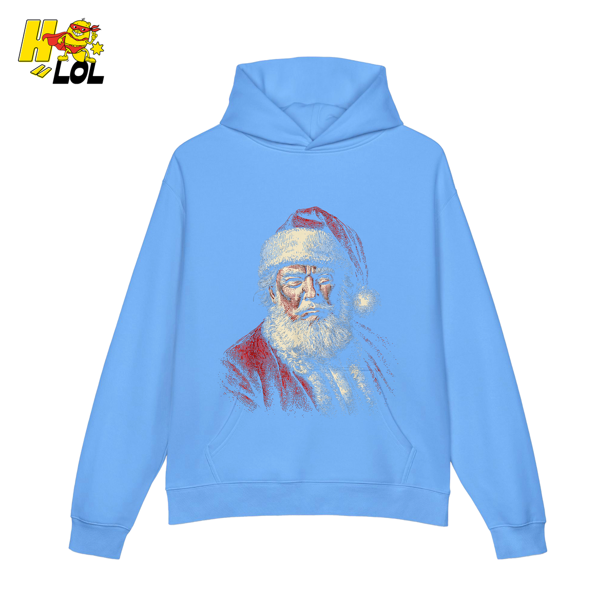 Vintage Santa Portrait Shirt Trump-Inspired Parody Christmas Gifts - HQLOL