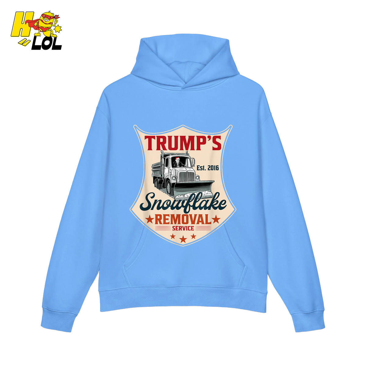 Trump's Snowflake Removal Service Funny Anti-Liberal Satire Shirt - HQLOL