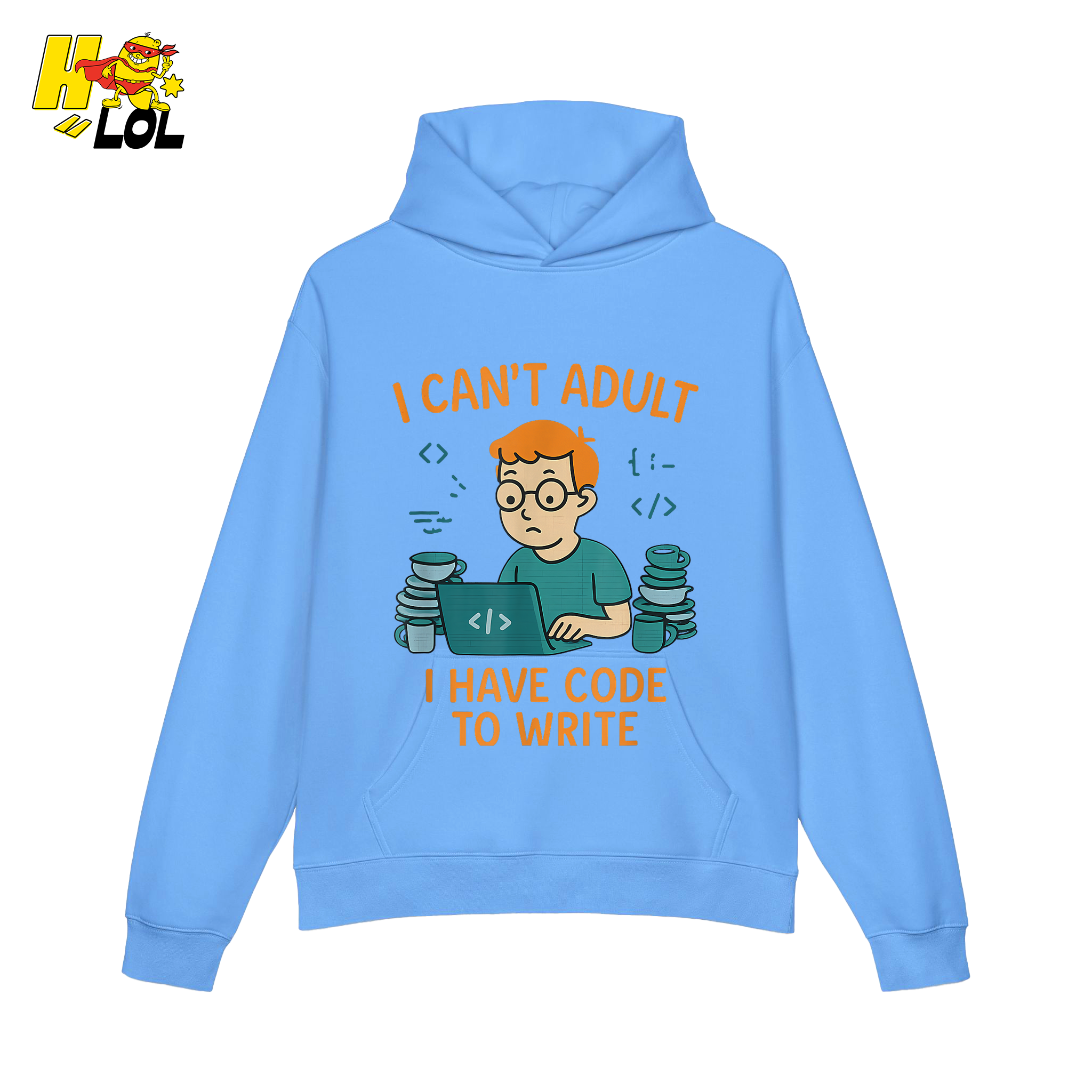 I Can’t Adult I Have Code To Write Shirt Funny Programmer Gift - HQLOL