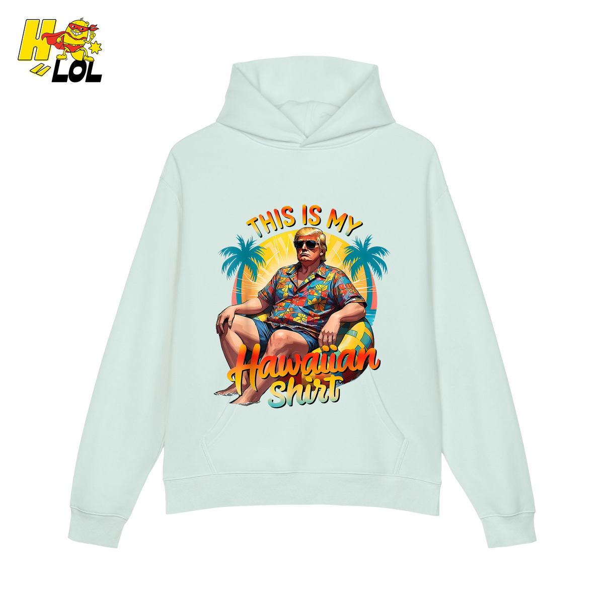 Trump Hawaiian Shirt Funny Summer Vacation Meme Gift Shirt - HQLOL