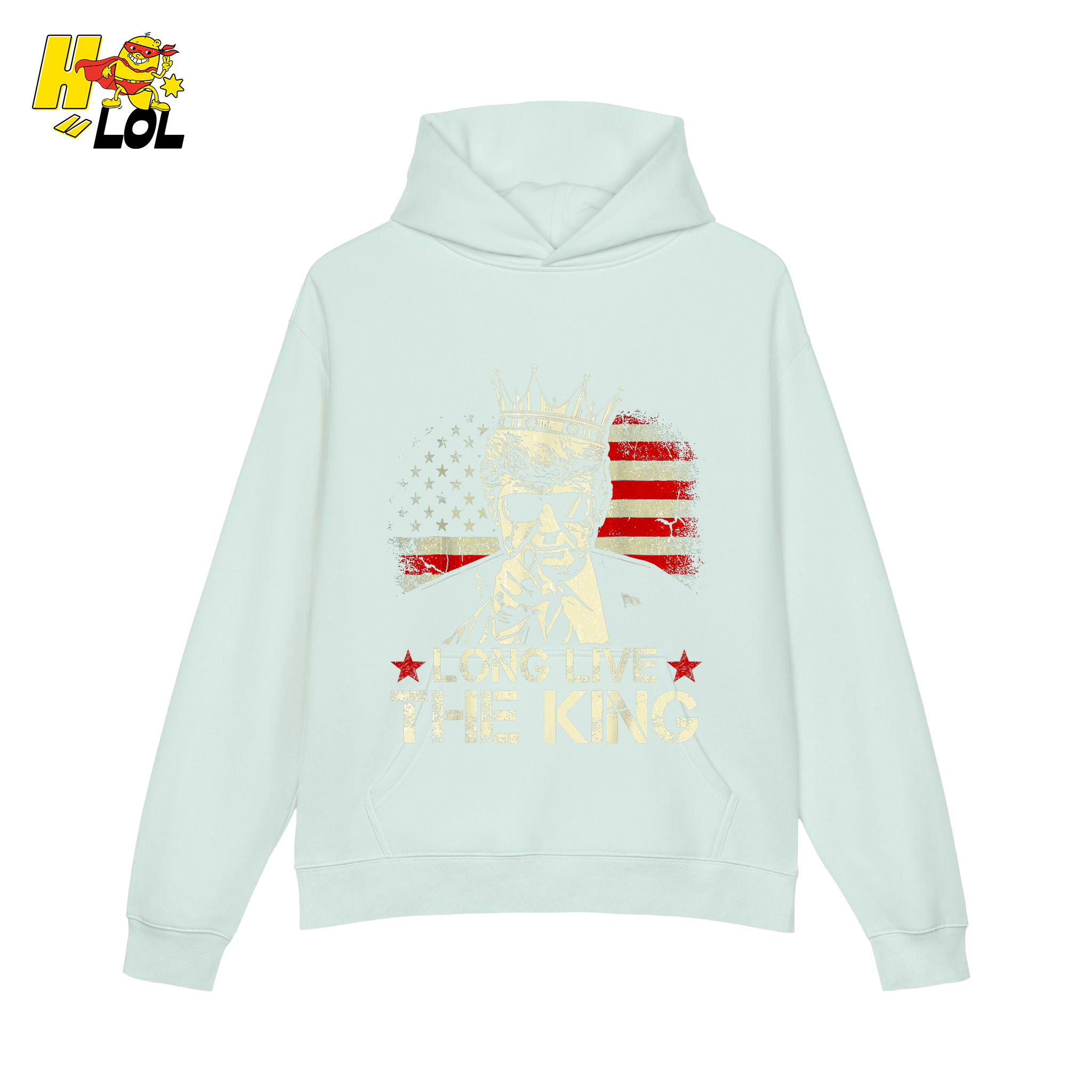 Donald Trump Long Live The King Shirt Patriotic Political Gift - HQLOL