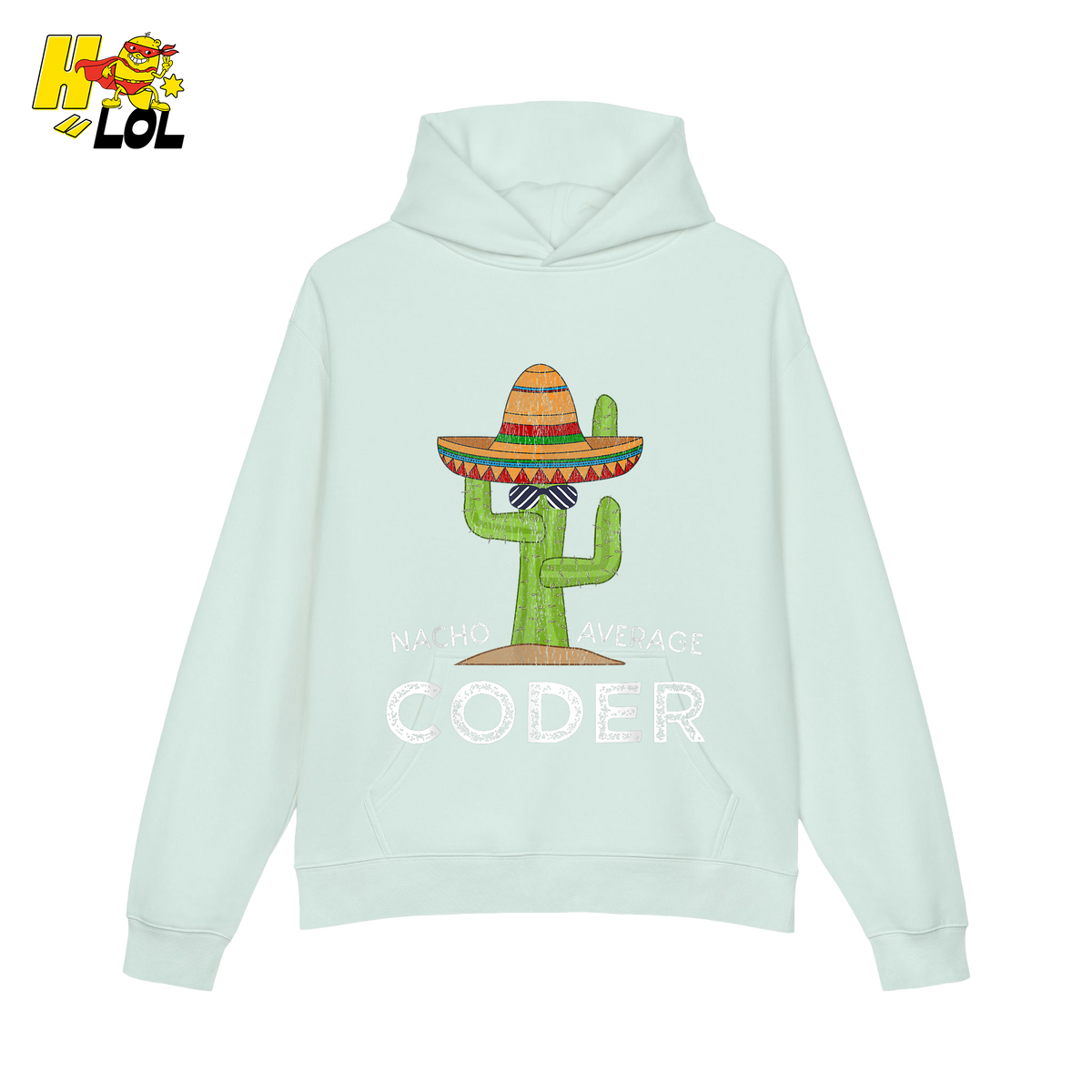 Nacho Average Coder Shirt Funny Programmer Cactus Shirt - HQLOL