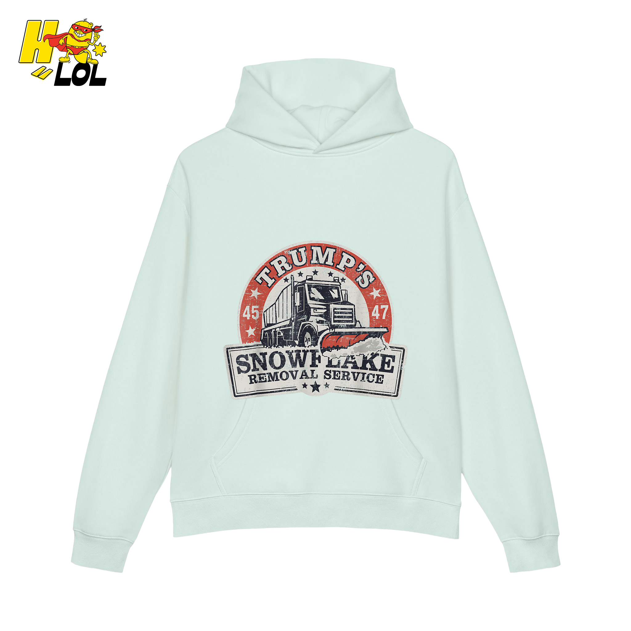 Trump 45/47 Snowflake Removal Service Anti-Liberal Satire Shirt - HQLOL